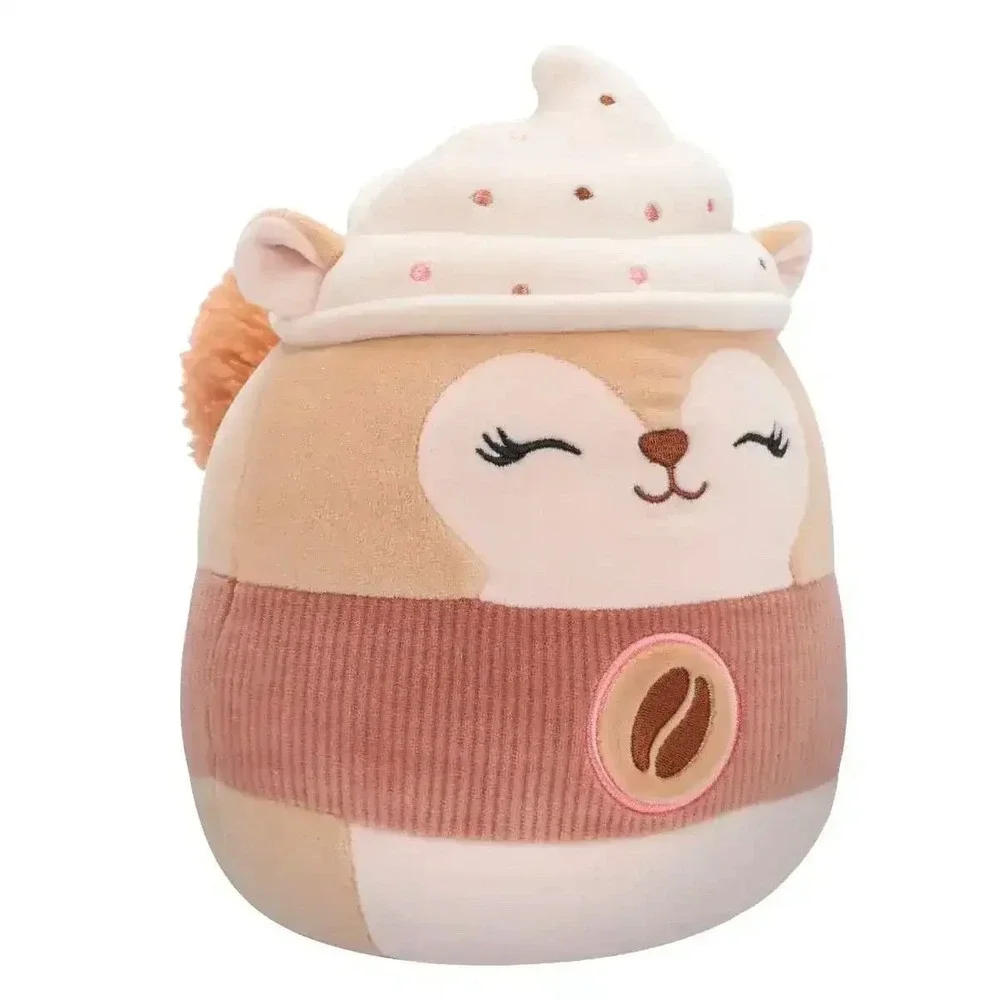 Squishmallows 8 Inch Reza the Latte Squirrel‎ Plush #2235 New with Tags